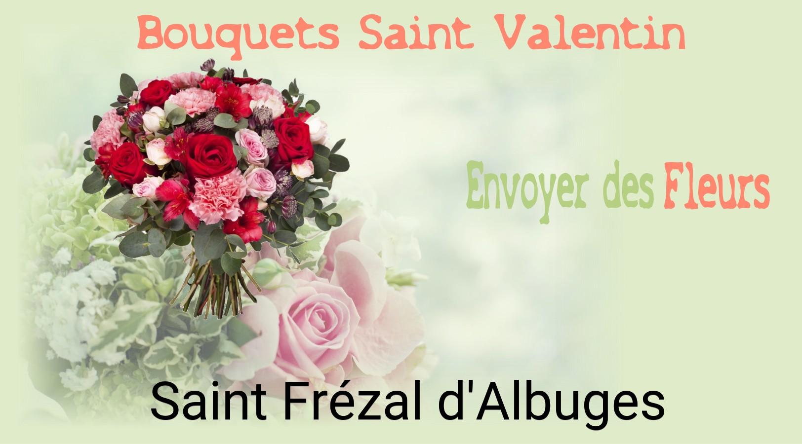 Roses de Saint-Valentin livrées à Saint-Frézal-d'Albuges